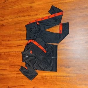 Nike Boys Tracksuit Sz 7(6-7yrs) Blk & Red|Comfy Back 2 School 🎒👩‍🏫